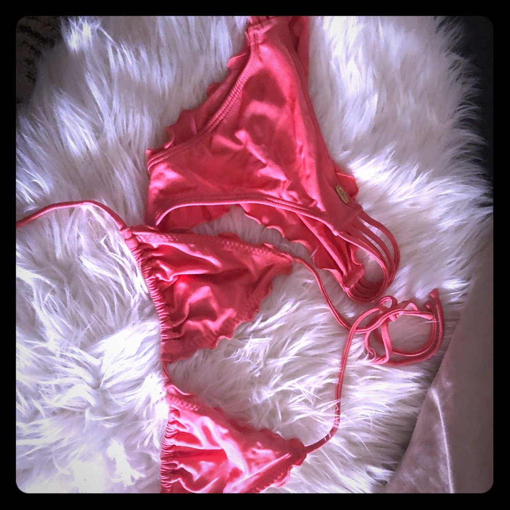 Luli Fama swimwear coltan bikini set